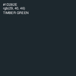 #1D282E - Timber Green Color Image